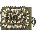 Keriz Foldable Dog Snuffle Mat Olive 18 x 12 in