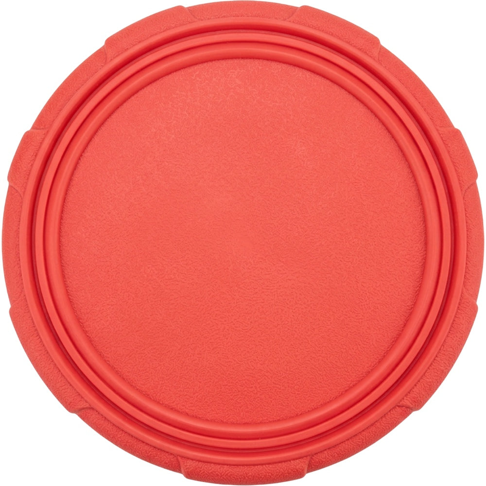 Keriz Soft Rubber Dog Flying Disc Coral 8 in